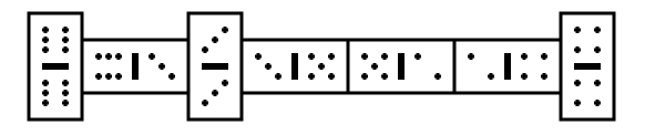 Dominoes diagram